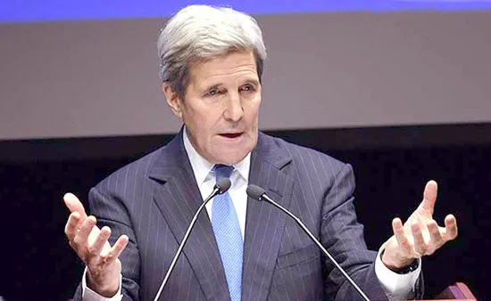 Ngoại trưởng Mỹ kêu gọi Trung Quốc ngừng xây dựng trái phép ở biển Đông