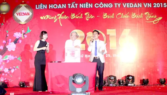 Vedan Việt Nam liên hoan tất niên mừng Xuân Bính Thân 2016