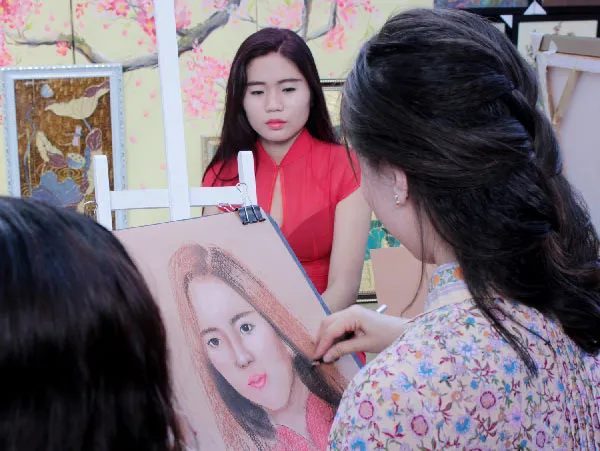 Nhộn nhịp Phố ông Đồ xuân Bính Thân 2016 ảnh 5