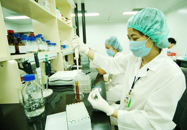 Many kinds of vaccines have been made in Vietnam (Photo: SGGP)