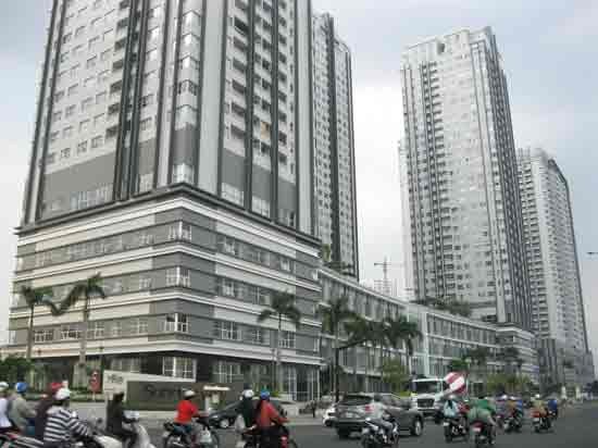 An apartment complex in District 7, HCMC (Photo: SGGP)
