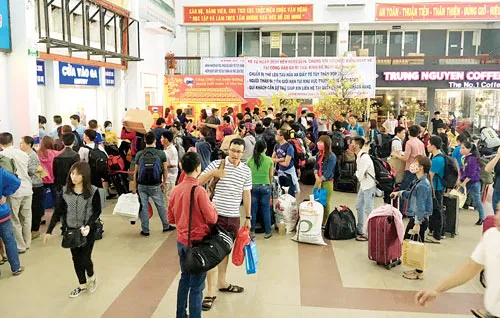 Gian nan cuộc di chuyển cuối năm