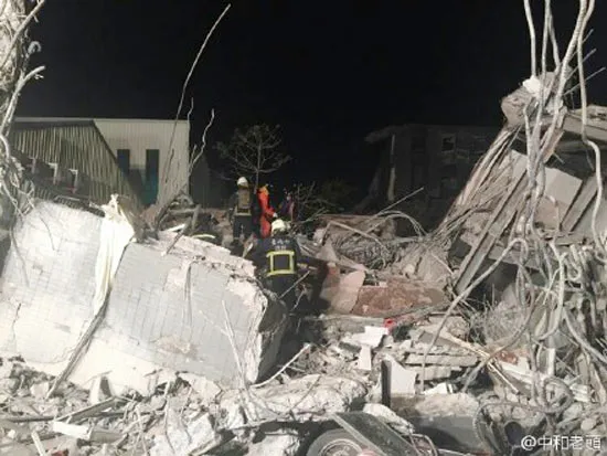 Động đất 6,7 độ Richter tại Đài Loan, hàng chục người thương vong