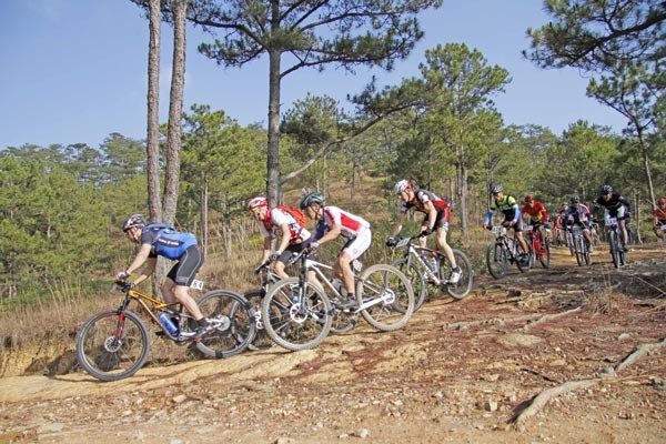 Riders at the 2nd Vietnam Victory Challenge