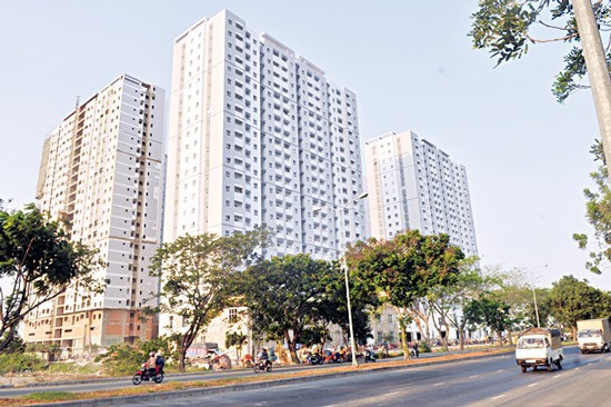 A corner of HCQ Plaza in Binh Chanh district, HCMC (Photo: SGGP)