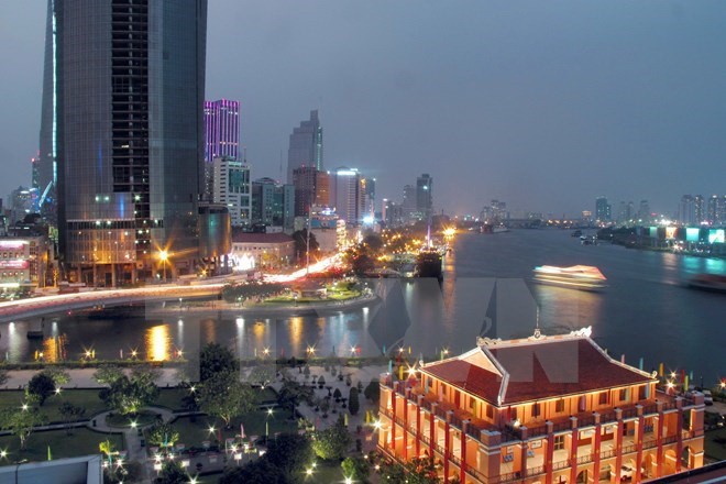 Part of HCM City, Vietnam (Source:VNA)