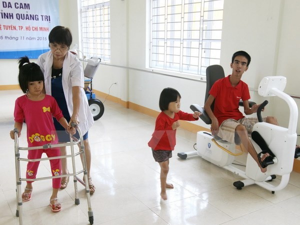 AO/dioxin victims in central Quang Tri province (Illustrative image. Source: VNA)