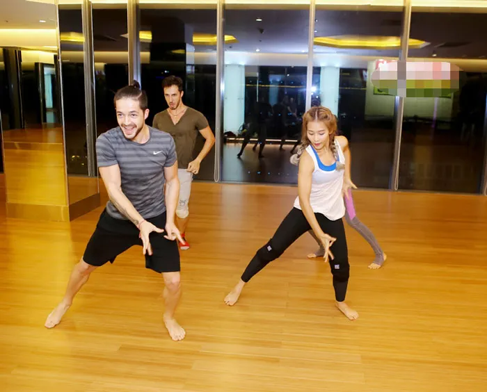 Đội Chí Anh và Khánh Thy sẵn sàng “ra quân” Bước nhảy hoàn vũ ảnh 4