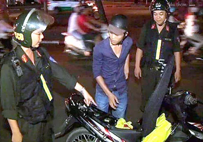 Công an TPHCM ra quân trấn áp tội phạm