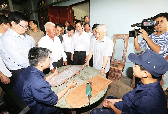 Kịp thời chống hạn, mặn, bảo đảm sản xuất và sinh hoạt của nhân dân