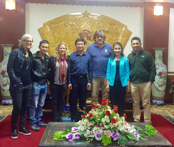 NSX "Kong: Skull Island" kiểm tra môi trường nơi bấm máy trước khi rời Việt Nam