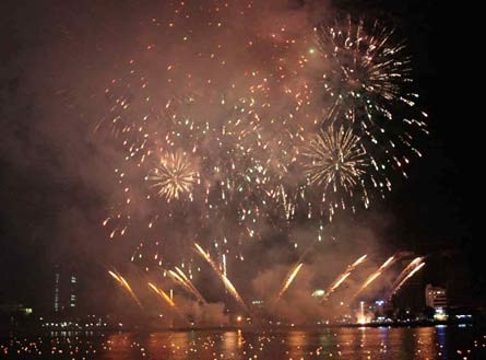 Ho Chi Minh City will let off fireworks at four locations. (Photo:SGGP)
