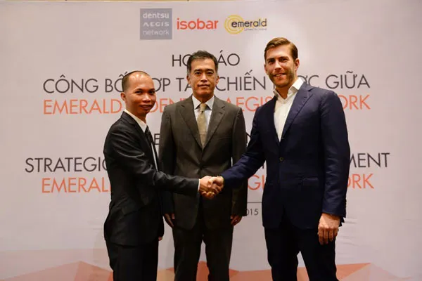 Emerald “được hòa” vào thương hiệu toàn cầu Isobar