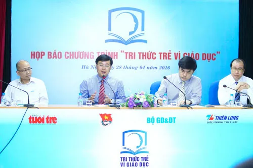 Phát động chương trình “Tri thức trẻ vì giáo dục”