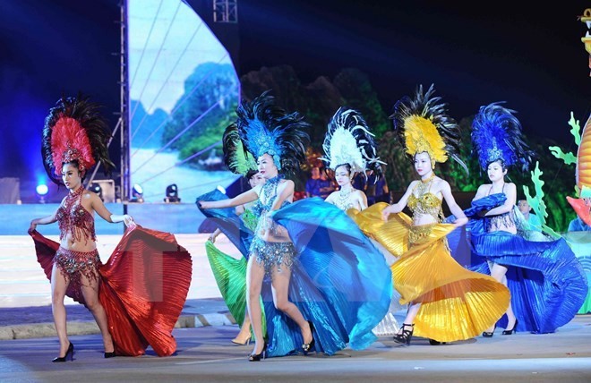 Scene at a Ha Long Carnaval in Quang Ninh (Photo: VNA)