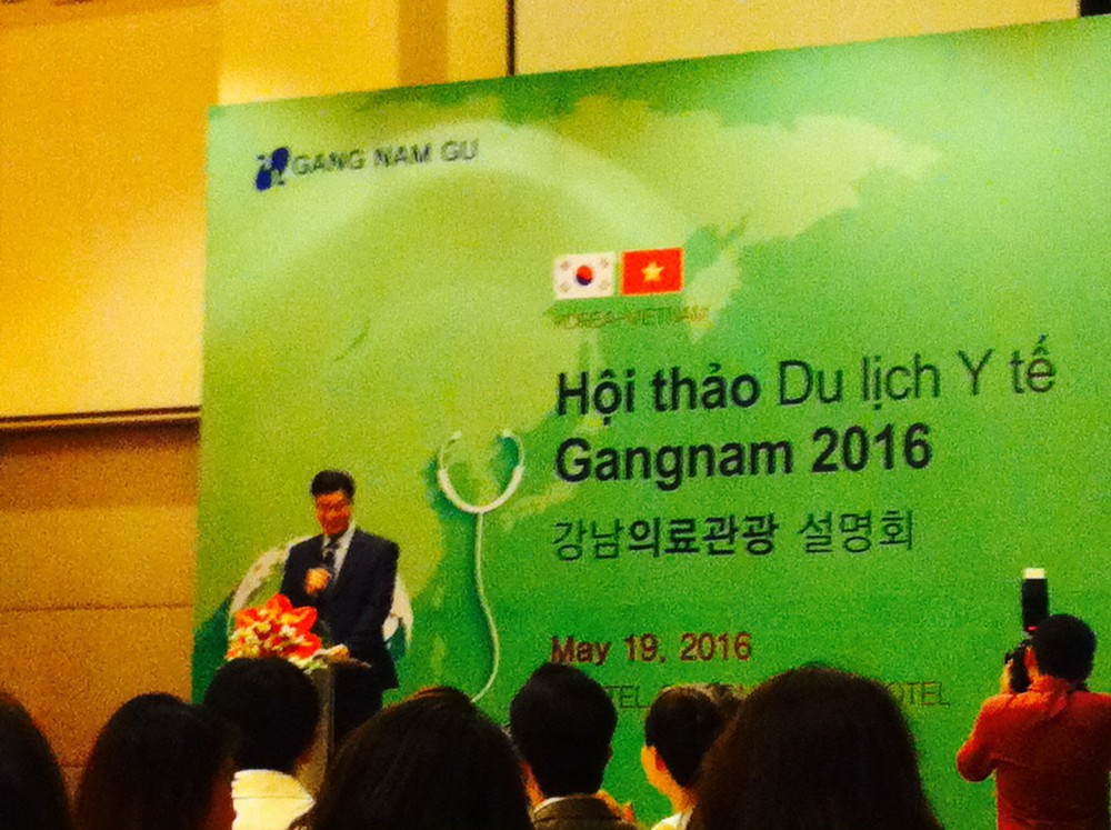 Representative of the South Korean Consulate General in HCMC has speech at the conference