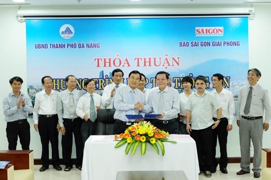 At the signing ceremony. (Photo:SGGP)