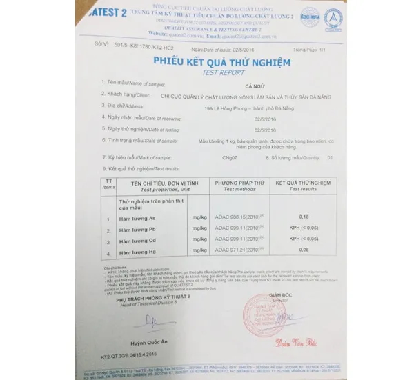 Đà Nẵng: 50 điểm bán hải sản bảo chứng chính thức hoạt động