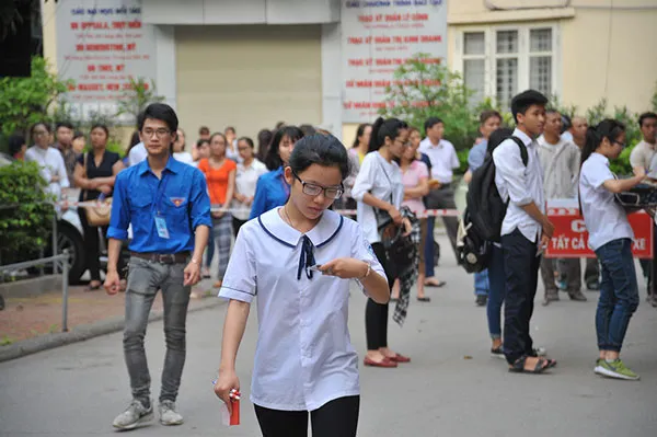 Ngày thi đầu tiên kỳ đánh giá năng lực đại học chính quy 2016