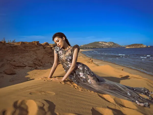 Kỳ Duyên làm đại sứ của Hoàng Hải Fashion Show