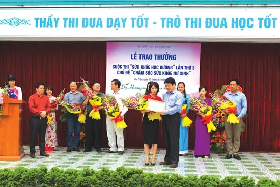 Bộ Giáo dục và Đào tạo tổng kết cuộc thi “Sức khỏe học đường” lần thứ 3