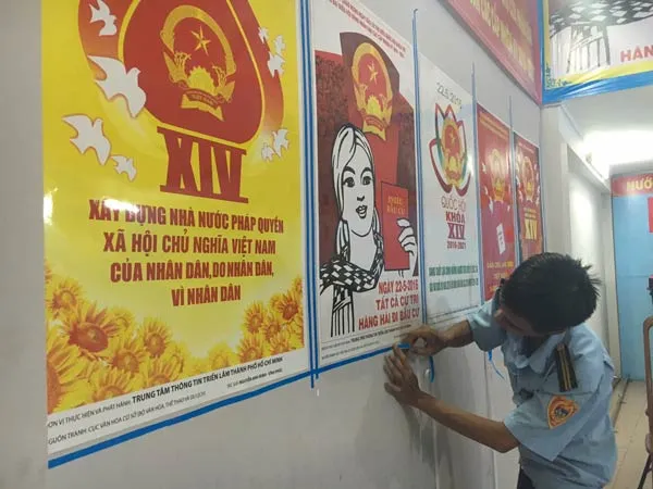 TPHCM tất bật công tác chuẩn bị cho ngày bầu cử ảnh 5
