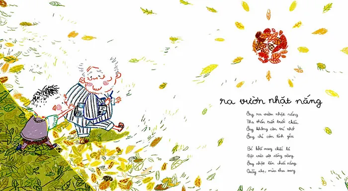 "Ra vườn nhặt nắng" - Tập thơ "long lanh"