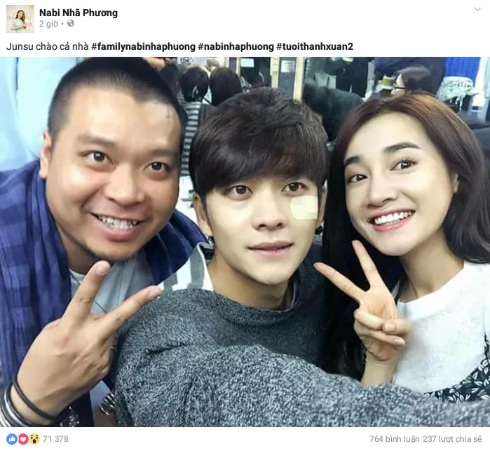 Nhã Phương cập nhật hình ảnh “Tuổi thanh xuân” phần 2 từ Hàn Quốc