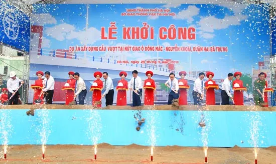 Hà Nội xây cầu vượt thứ 9 trong nội đô