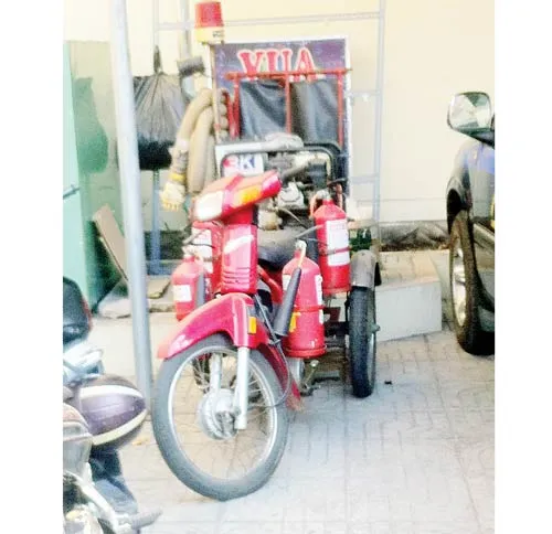 Người kỹ sư nặng lòng với các thiết bị chữa cháy