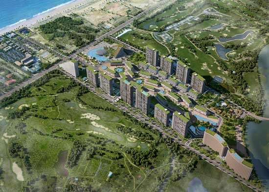 An artist’s impression of the project