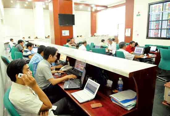 A stock exchange in HCMC (Illustrative photo: SGGP)