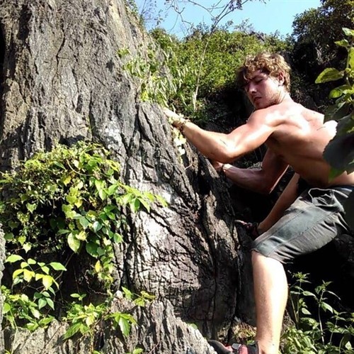 A photo of Aiden Shaw Webb, a British professional mountain climber. – Photo credit: Aiden Shaw Webb’s Facebook profile.