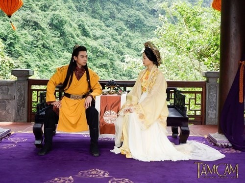 Fairytale: Movie star and pop singer/producer Ngo Thanh Van’s Tam Cam - Chuyen Chua Ke (Tam and Cam - The Secret) will be released this summer. (VAAPhotos)