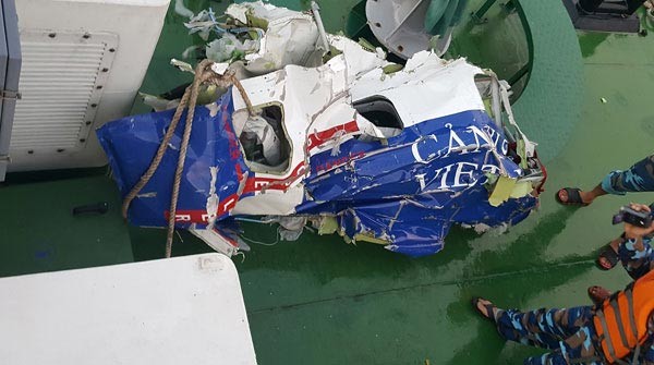 Debris has been determined to be parts of CASA-212 (Photo: MND)