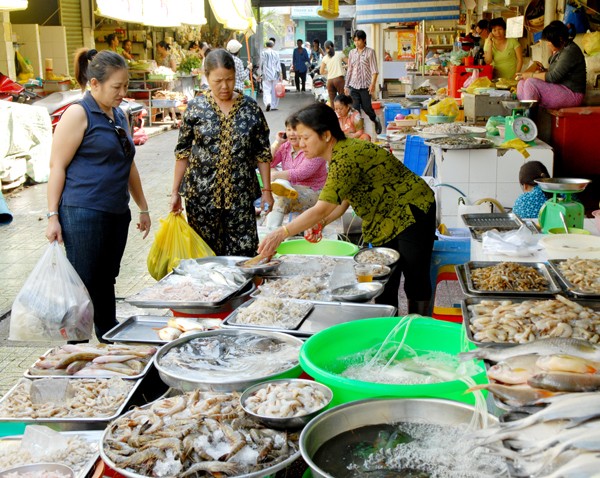 June CPI was up 0.46 percent against last month (Photo: SGGP)