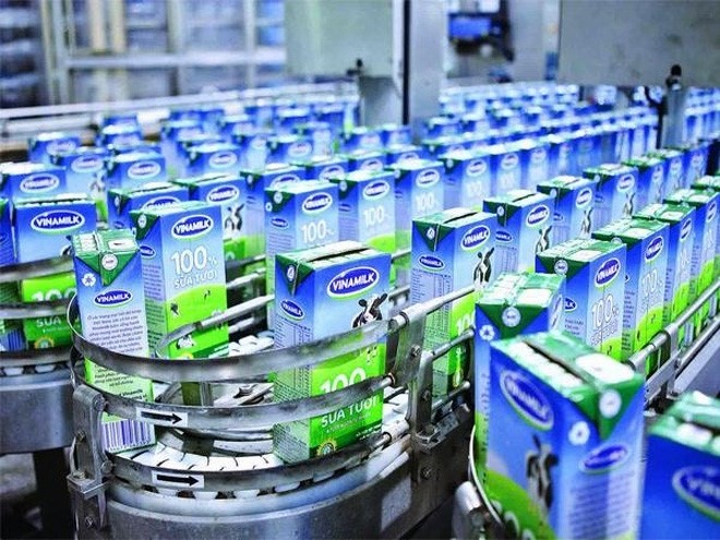 Giant dairy milk producer Vinamilk (VNM) leads the list of the 40 most valuable local brands (Photo: dantri.com.vn)