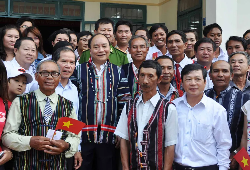 Thủ tướng Chính phủ Nguyễn Xuân Phúc làm việc với lãnh đạo tỉnh Lâm Đồng