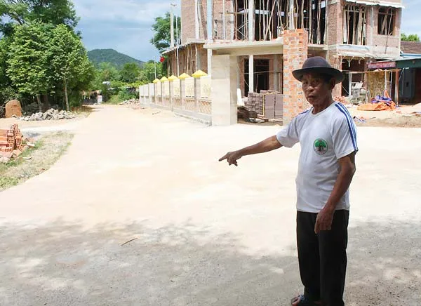 Cựu binh hiến đất xây dựng nông thôn mới