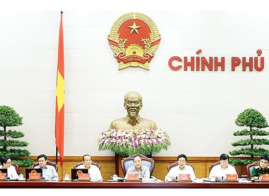 A view of a two-day cabinet meeting yesterday (Photo: SGGP)