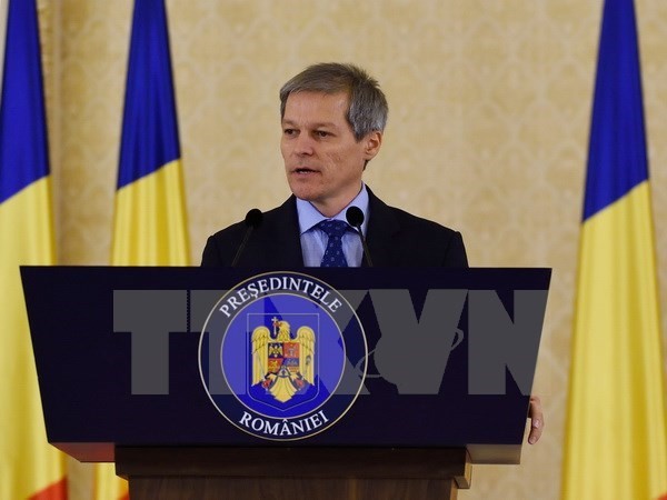 Prime Minister of Romania Dacian Ciolos (Photo: AFP/VNA)