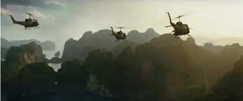 A scene shot in Hạ Long Bay. (Photo cut from trailer)