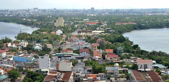 Binh Quoi-Thanh Da urban area project has been long plannned but yet to take off in HCMC (Photo: SGGP)
