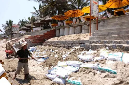 Hơn 300.000 Eur triển khai dự án nghiên cứu và bảo vệ bờ biển Hội An