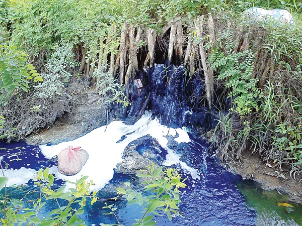 Hệ thống thủy lợi bị ô nhiễm nặng