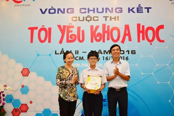 Lê Trung Hải giành giải nhất cuộc thi Tôi yêu khoa học lần 2
