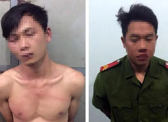 Phục kích, tóm gọn 2 kẻ giả công an để cướp xe