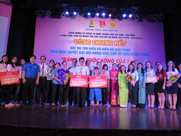 Thanh tra TPHCM đạt giải nhất hội thi “Đảng là cuộc sống của tôi”