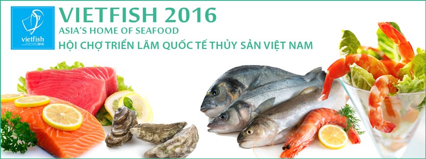 Logo of Vietnam Fisheries International Exhibition 2016 (Source from Vietfish)