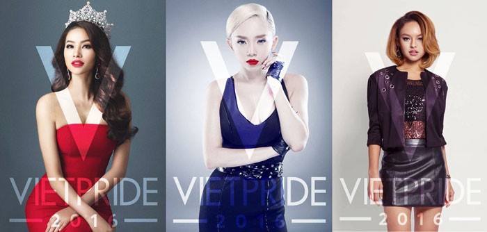 Miss Pham Huong, singer Toc Tien and model Mai Ngo confirm to join the event (Photo: SGGP)